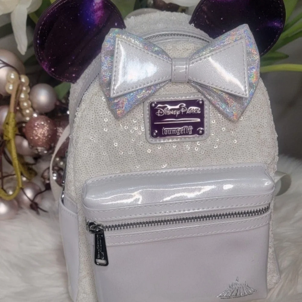 Space Mountain Loungefly Backpack&Ears New